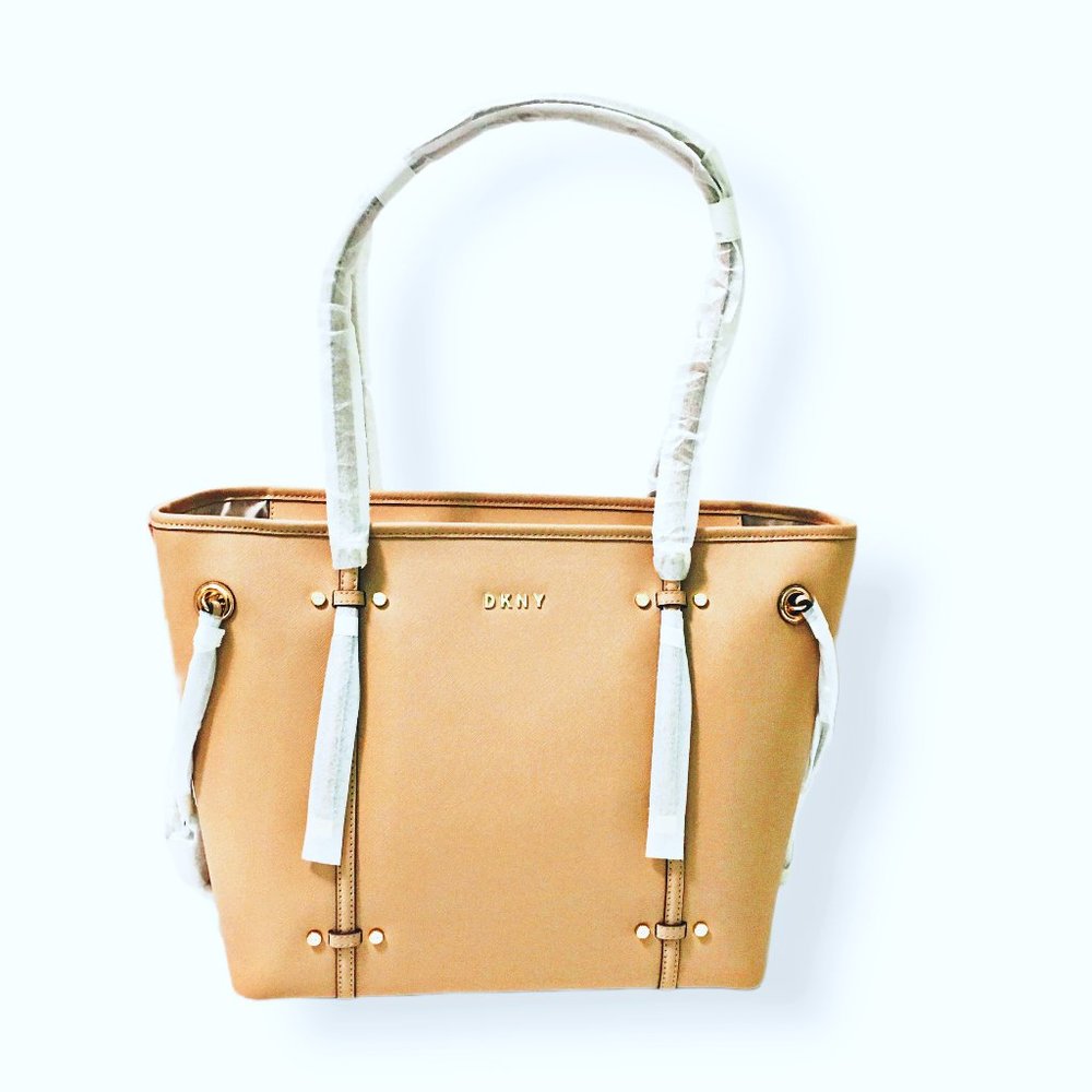 DKNY BO East West Jute Tote